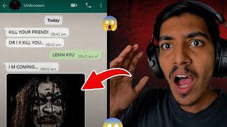 Scary Whatsapp Chats A Real Life Horror Story😨 scary [upl. by Erroll]