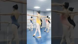 Ballet Practice 274 Exercise Flexibility stretching shorts ballet balletvideo [upl. by Herrod]