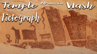 Temple Mountain Wash Pictograph [upl. by Arotak]