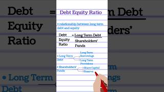 Debt Equity Ratio Solvency Ratio Accounting Ratios Financial Statement Accounts Class 12 [upl. by Martijn]