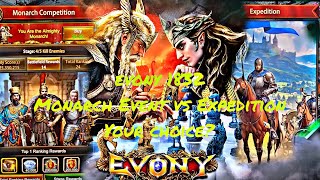 Evony 1832 Monarch Event KE vs Expedition Your Choice Pilihan Anda [upl. by Cornelia583]