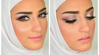 Golden makeup  مكياج ذهبي [upl. by Irbmac33]