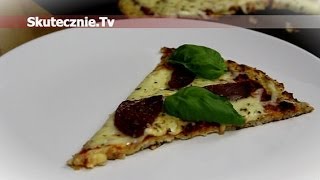 Pizza z kalafiora bezglutenowa i smaczna  SkutecznieTv HD [upl. by Philine]