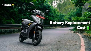 Ather 450x Battery Replacement Cost 🔋💲 [upl. by Jovia]