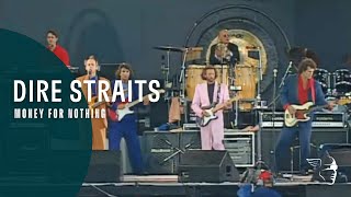 Dire Straits  Money For Nothing Live At Knebworth [upl. by Annaiv]