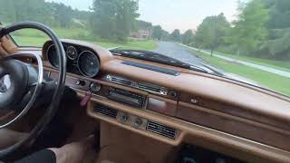 1969 MercedesBenz 300SEL 63 Driving Video [upl. by Helli]