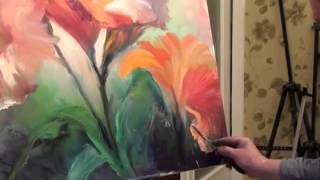 FREE Full video quotliliesquot painter Igor Sakharov [upl. by Gurney]