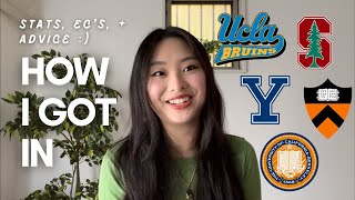 HOW I GOT INTO YALE STANFORD PRINCETON amp UCLABERKELEY  your onestop guide to everything college [upl. by Mcnamee]