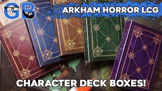 Arkham Horror Card Game Deck Boxes [upl. by Orfield]