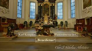 Karl Kempter Pastoralmesse in G quotBenedictusquot [upl. by Aihsekyw]