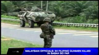 54 Filipinos killed in Sabah crisis Malaysia [upl. by Franciscka]