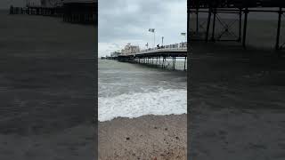 Worthing pier🇬🇧travel london worthing beach love like reels shorts food live livestream [upl. by Talbott751]