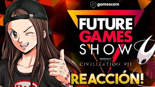 🔴 FUTURE GAMES SHOW Gamescom ¡JUEGOS para SWITCH PS5 y Xbox 😱 REACCIÓN en DIRECTO [upl. by Montgomery]