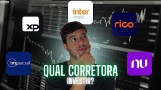 QUAL A MELHOR CORRETORA PARA INVESTIR [upl. by Par]