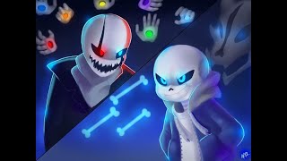 Sans vs Gaster Animation [upl. by Farleigh]