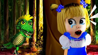 FLORESTA DO PERIGO⚠️☠️ Nana Neném💤 A Cuca Vem Pegar🐉 Canção de Ninar Infantil para bebê dormir😴💤🎵🎵🎵🎵 [upl. by Aneala53]