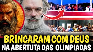 Acabaram de BRINCAR com JESUS na Abertura das OLIMPIADAS 2024 [upl. by Adnalra]