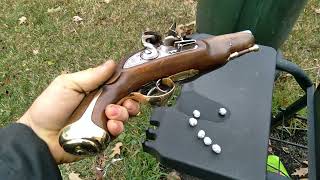 Double barrel flintlock pistol [upl. by Bria]