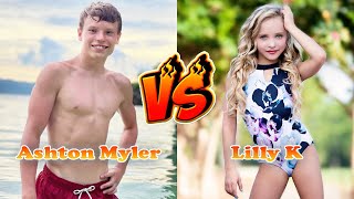 Ashton Myler VS Lilly K Transformation 👑 From Baby To 2023 [upl. by Karlin350]