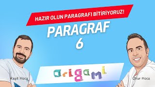 PARAGRAF  6 Soru Çözümü Eş Anlam Karşıt Anlam Sesteşlik Genel ve Özel Anlam [upl. by Tarfe790]