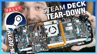 Steam Deck TearDown Build Quality Disassembly amp VRM Analysis [upl. by Hoover]