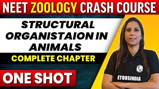 STRUCTURAL ORGANISATION IN ANIMALS in 1 Shot  All Concepts Tricks and PYQs  NEET  ETOOS India [upl. by Annoda389]