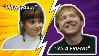 I love you As a friend  Emma Watson and Rupert Grint  Harry Potter 20th Anniversary [upl. by Ytsenoh]