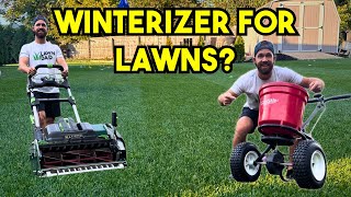 The BEST Winterizer Fertilizers That WORK [upl. by Eilahs]