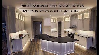 Think about THIS to Install LED Strips Like A Pro [upl. by Reamy169]