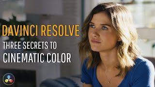 Secrets to Cinematic Color Grading [upl. by Eelek]