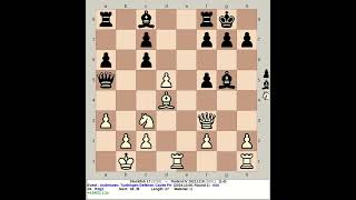 Stockfish 17 vs Rodent IV 20211219  Anderssen Tuebingen Defense chess [upl. by Hillinck411]