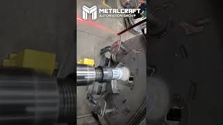 Scag Mower Deck Metal Finishing with RoboFinisher [upl. by Meriel1]