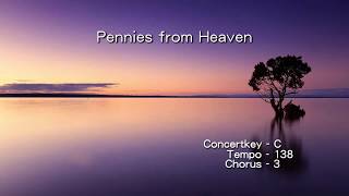 Pennies from Heaven   Eb Instrument [upl. by Enelcaj]