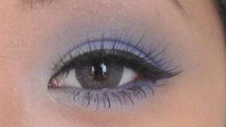 TUTORIAL Affordable Makeup Look  Periwinkle Perfection [upl. by Yelsew]