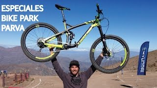 Downhill y Especiales en el Bike Park La Parva Consejos y tips [upl. by Naujid]