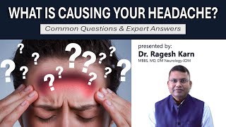 Top Causes of Headaches What’s Behind the Pain  By Dr Ragesh Karn headache [upl. by Sharline]