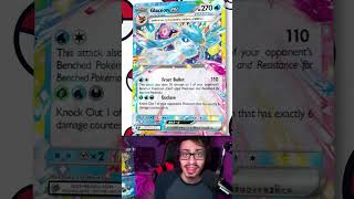 The New Glaceon ex Can KO Anything ptcgl pokemoncardsprismaticevolutions [upl. by Yelkreb]