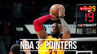 NBA 3Pointers  Impossible Shot Compilation [upl. by Orpha990]