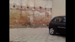 Wall Demolition Opel Corsa [upl. by O'Connor]