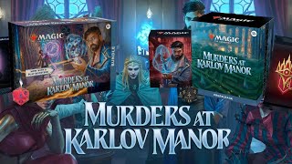 Magic The Gathering  Murders at Karlov Manor Pack Opening amp Set Review [upl. by Renaldo]