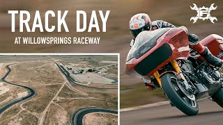 TRACK DAY AT WILLOWSPRINGS RACEWAY FEULING RACING [upl. by Eceirehs]