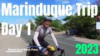 Bike Ride  Day 1 Marinduque Destination 2023 [upl. by Zerat]