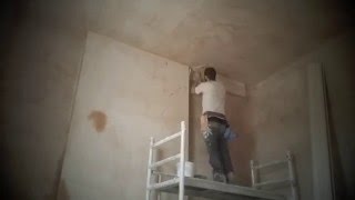 Stop Motion  Plaster Moulding Cornice Installation [upl. by Phyllis]