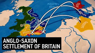 The History of England The AngloSaxon Invasion of Britain [upl. by Polivy82]