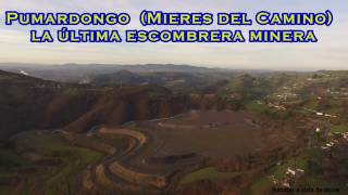 Pumardongo  Mieres del Camino  Asturias  la última escombrera minera a vista de drone [upl. by Eanod]