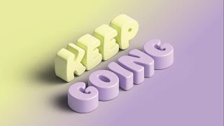 Creating a 3D Text Effect using Adobe Illustrator [upl. by Ahsinnod300]