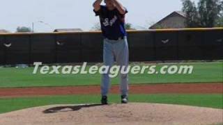 Michael Main Texas Rangers Spring Training 20090321 [upl. by Lolly]