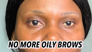 Eyebrow Hack For Matte Eyebrow All Day  The Eyebrow Tutorial That Will Save Your Oily Brow [upl. by Jelks]