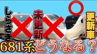 681系は殆ど廃車？ 2024年ダイヤ改正後のサンダーバードしらさぎの車両運用についての考察 北陸新幹線敦賀延伸開業前 [upl. by Adnilg410]