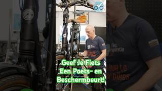 Geef Je Fiets Een Poets en Beschermbeurt fietsreparatie fietsenmaker [upl. by Emory]